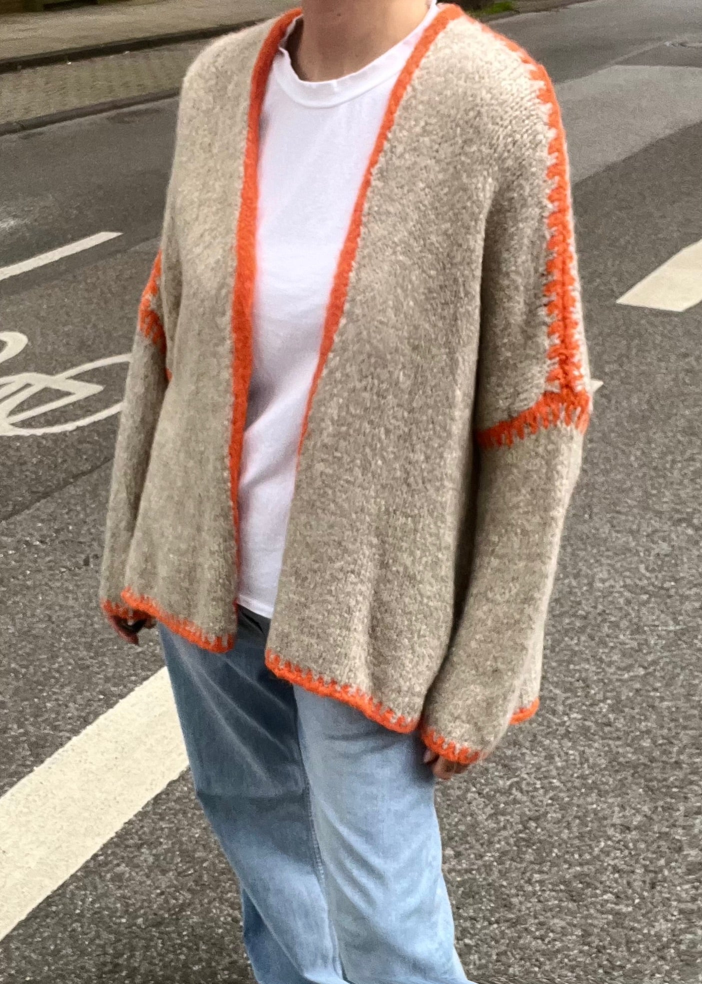 IBIZA SUMMER KNIT Cardigan sand