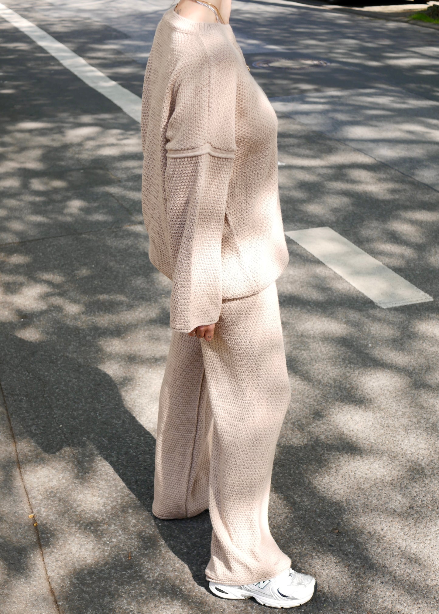 SUMMER KNIT Set sand