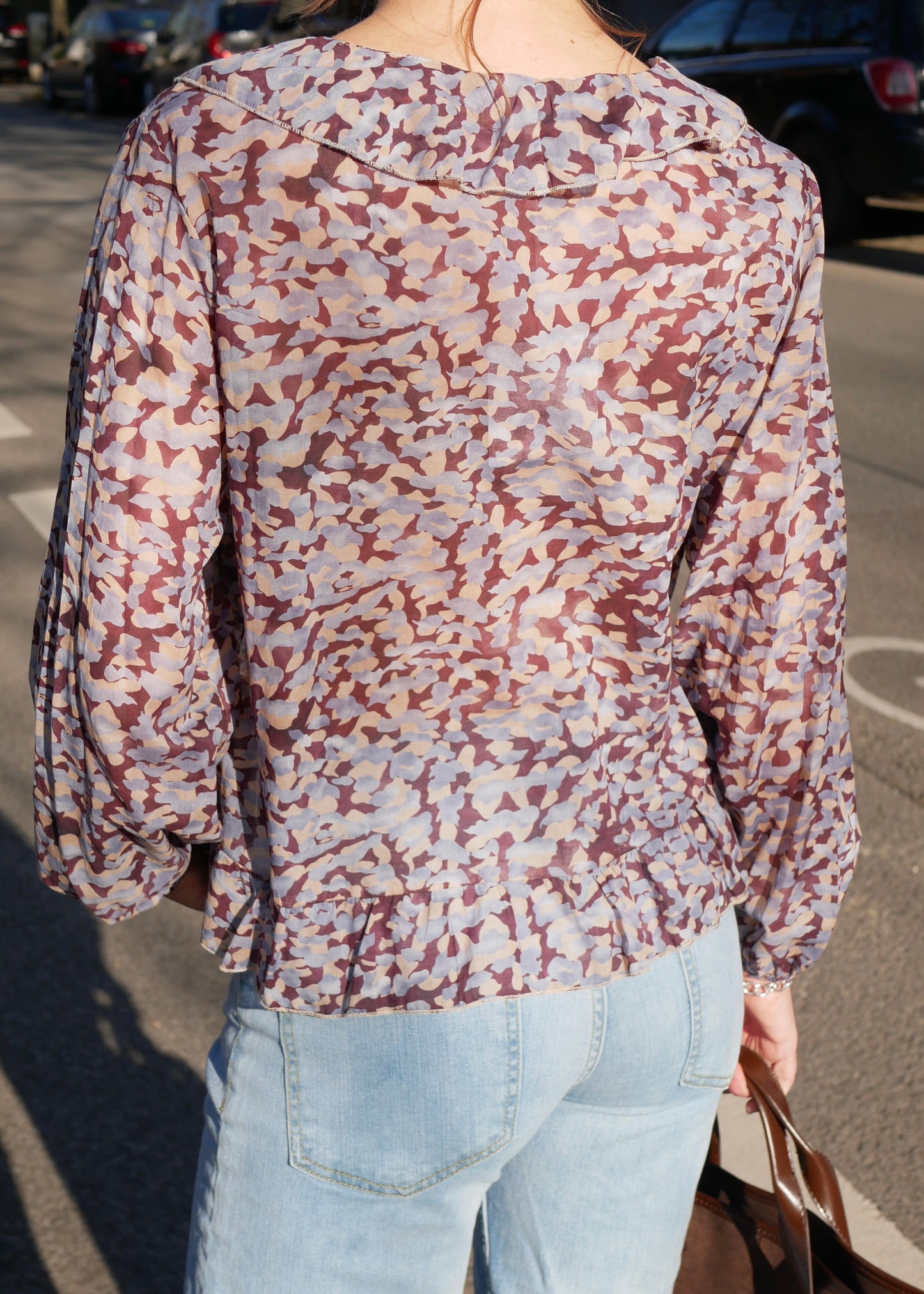 Ruffle blouse