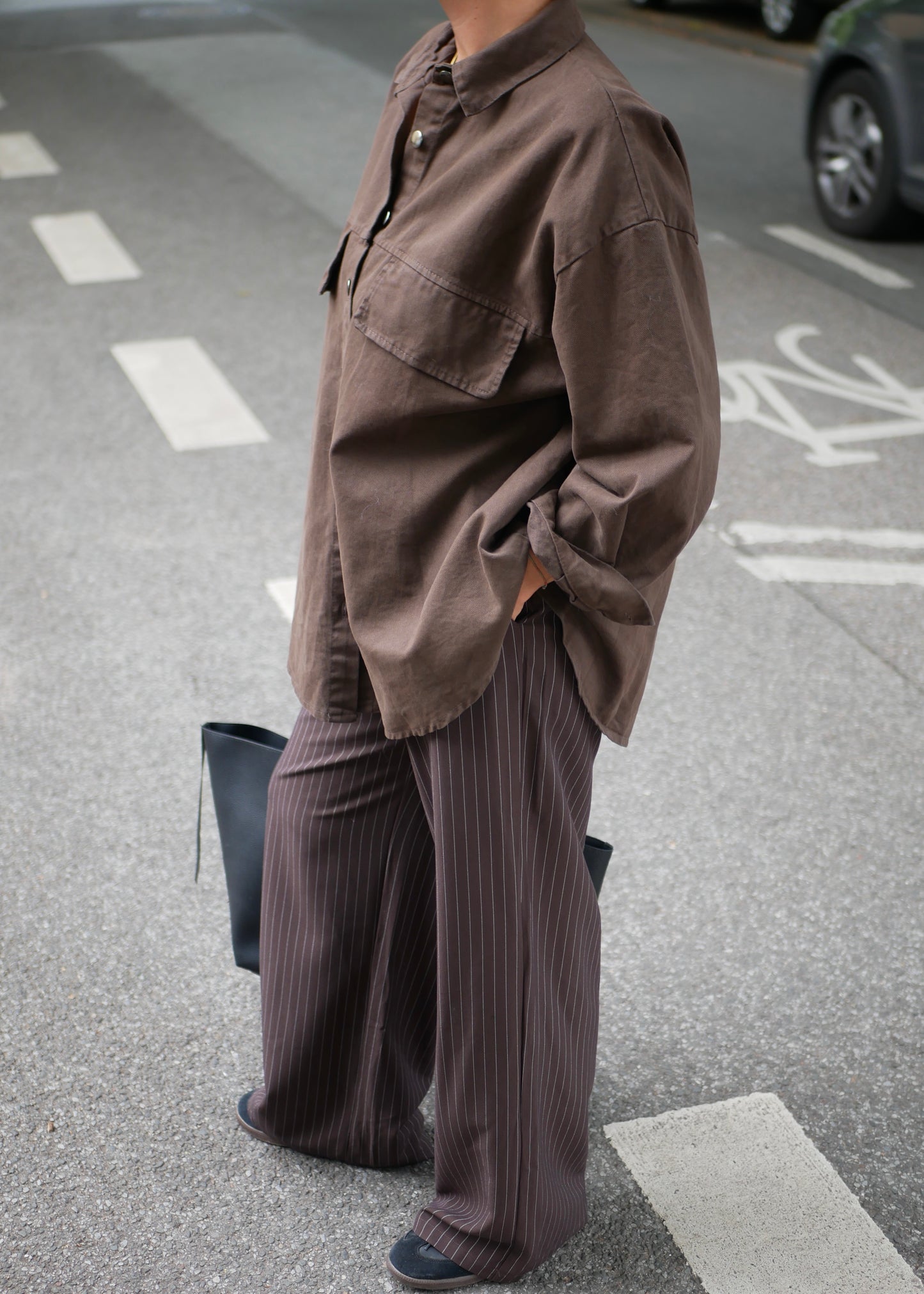 ‘THE PARKA’ Shirt chocolate
