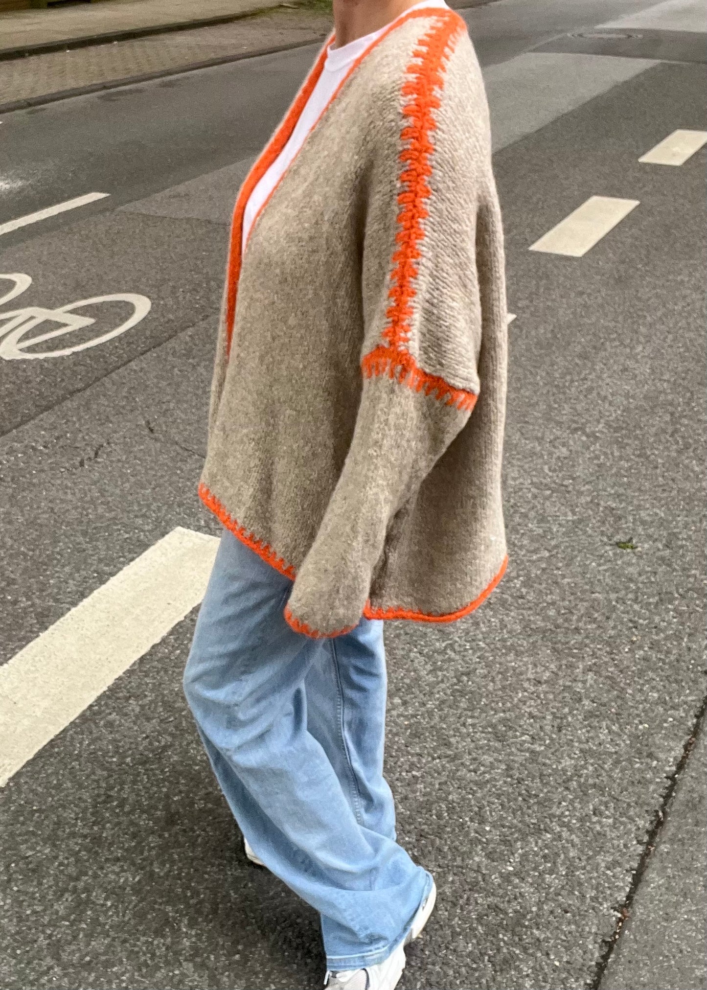 IBIZA SUMMER KNIT Cardigan sand