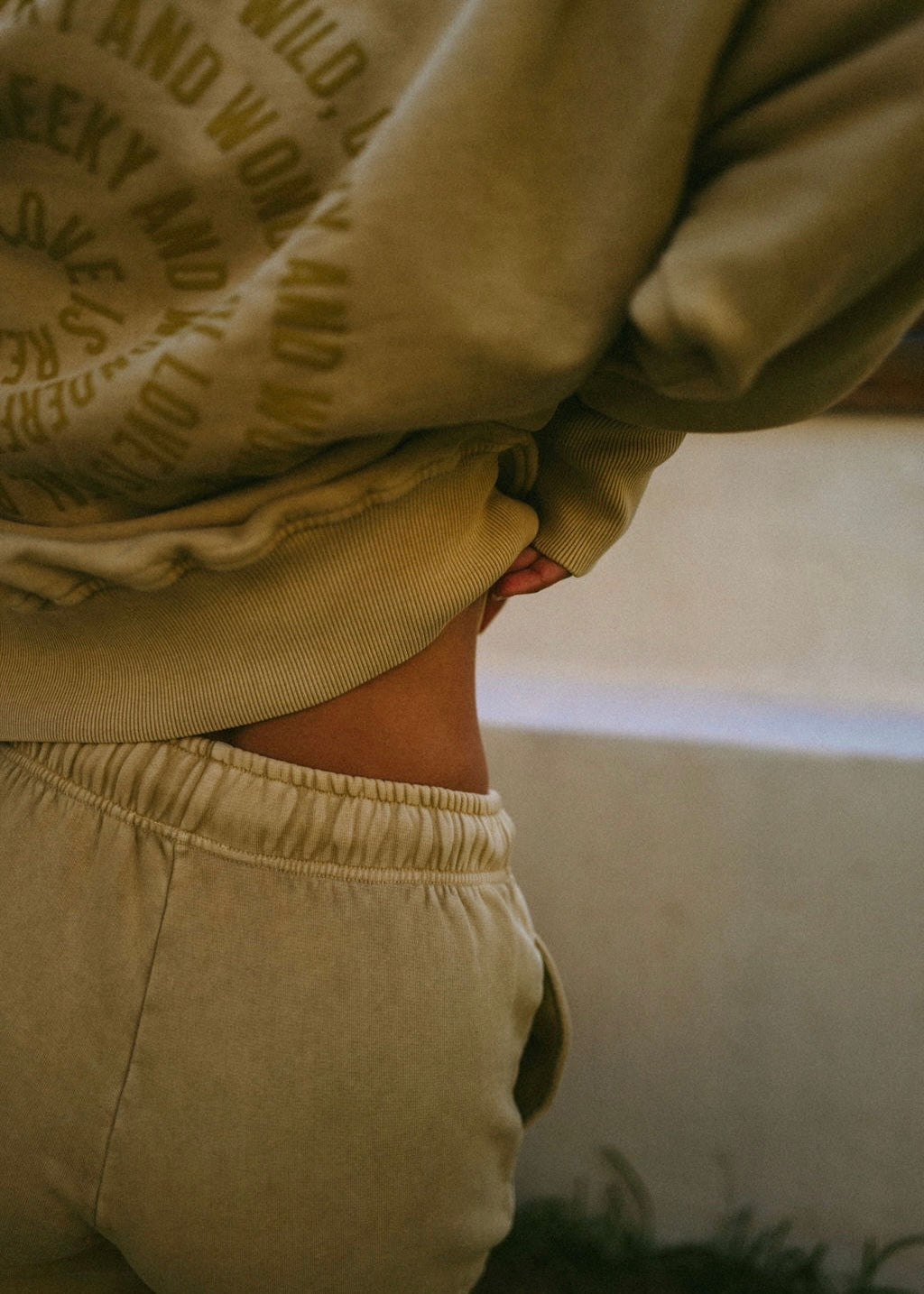‘GRIFFIN‘ used Shorts mustard