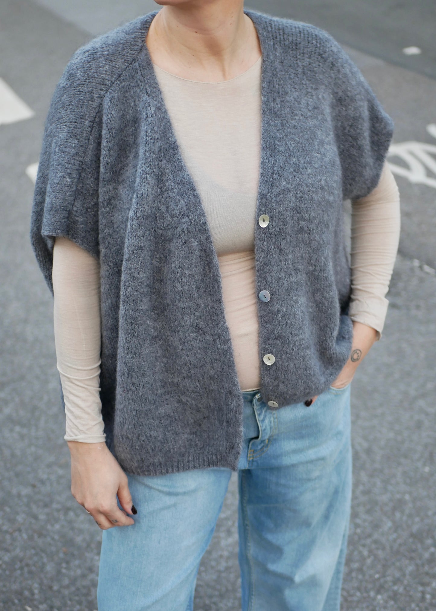 ‘COSY KNIT’ Cardigan antra