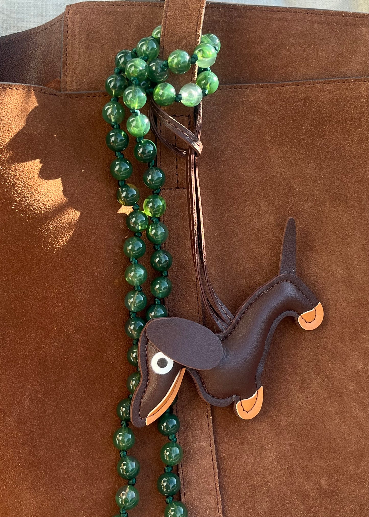`DACHSHUND` bag accessoire brown