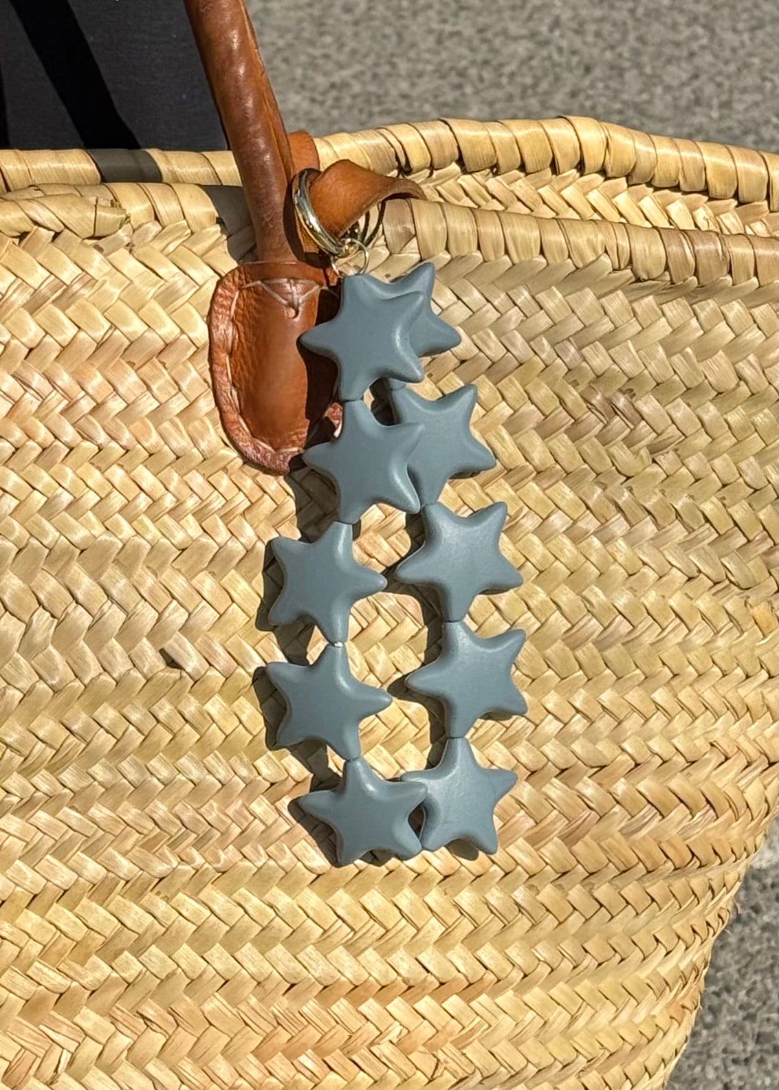 `STARS` Bag Accessoire grau