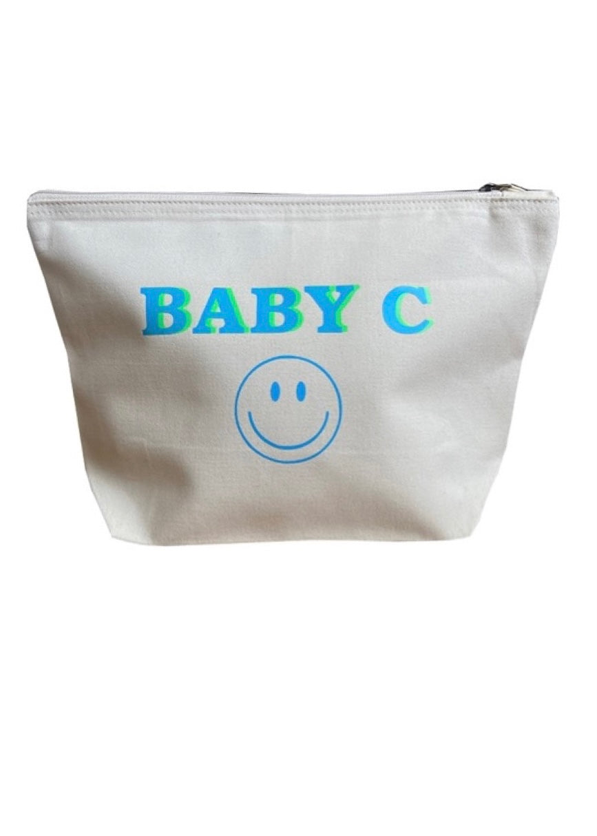 CANVAS CLUTCH choose your letter