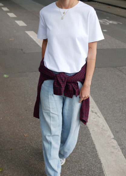 ‘CLASSIC’ white Tee
