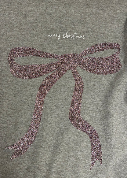 'THE BOW' X-MAS Shirt gray