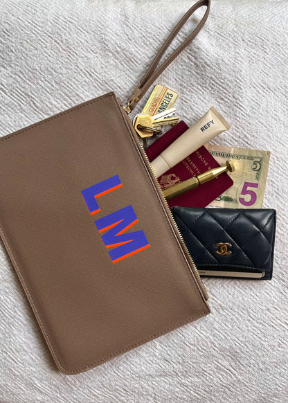 INITIALS ACCESSORY POUCH