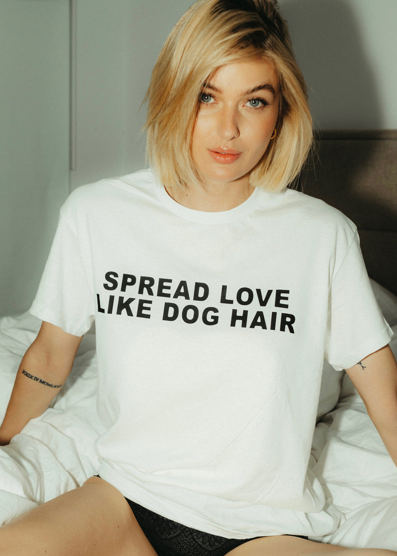 ‘SPREAD LOVE‘ Shirt weiß