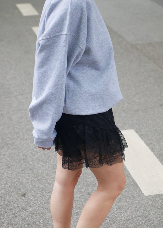 LACE SHORTS black