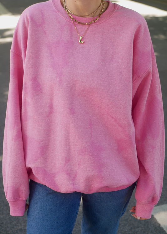 ‘SUMMER’ Sweater pink