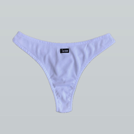 STRING JULES WHITE / COTTON RIPPED