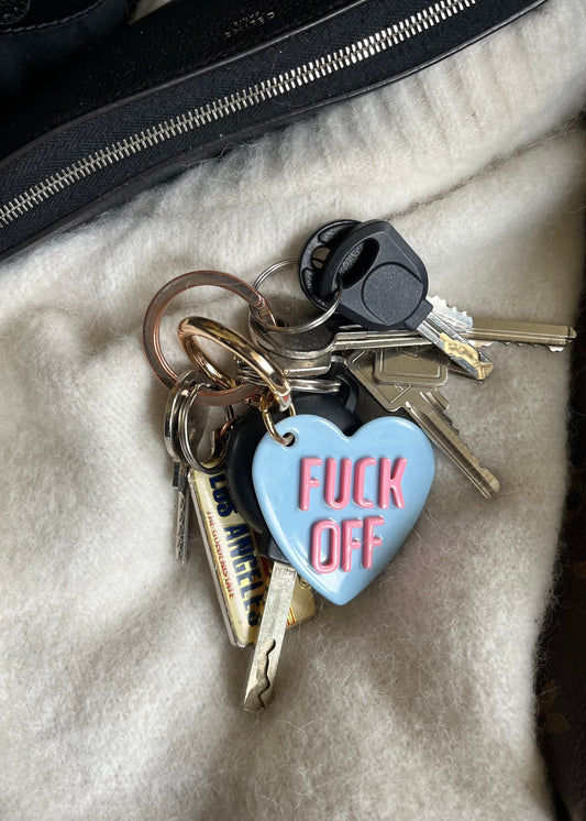 `FUCK OFF` Keychain