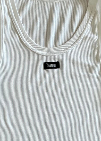 ‘CLASSIC RIP’ Tank Top white