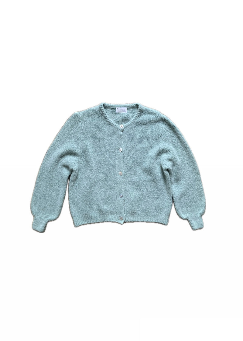 ‘SOFT KNIT’ Cardigan mint