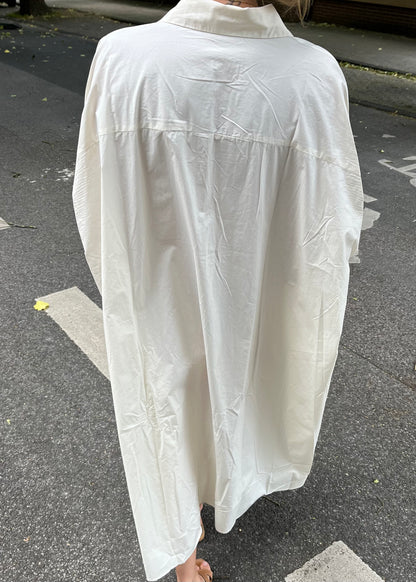 ‘MARLENE' long dress soft creme