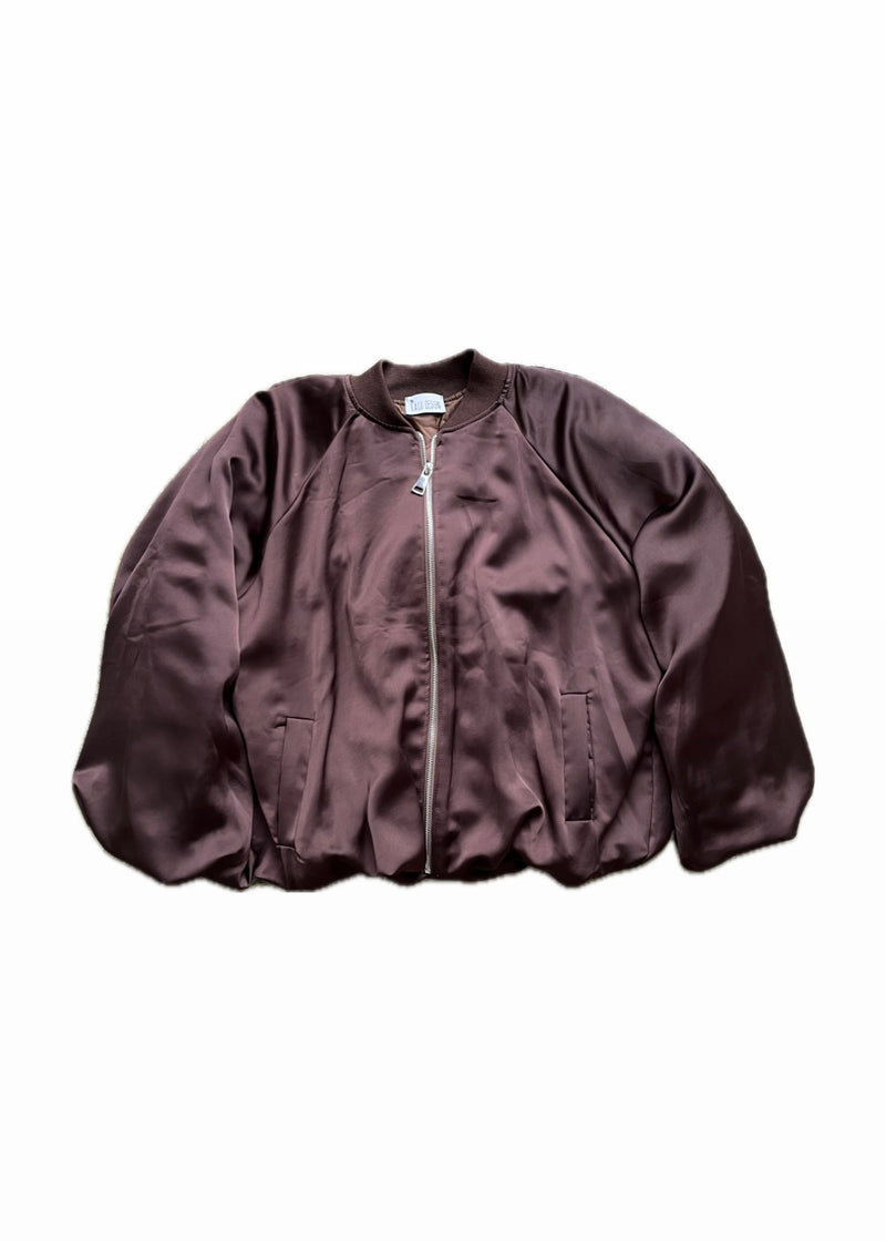 “HAZEL” Silky Bomber