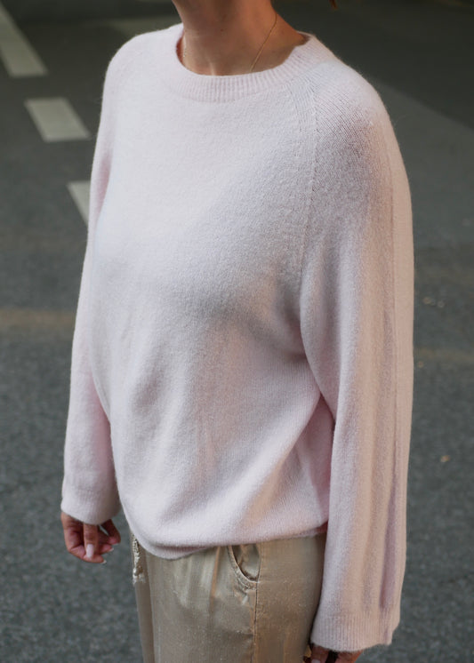 Classic soft knit rosé