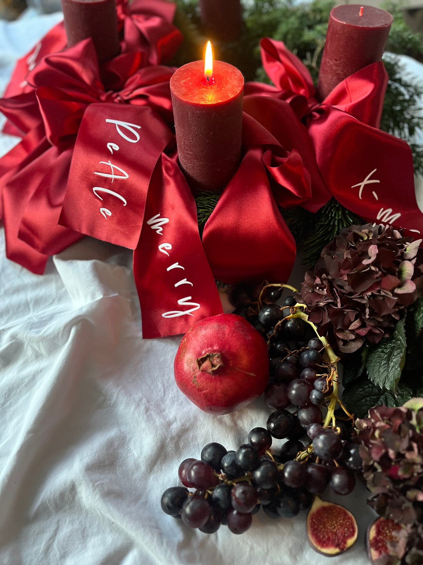 ‘X-MAS BOW’ make it your’s red