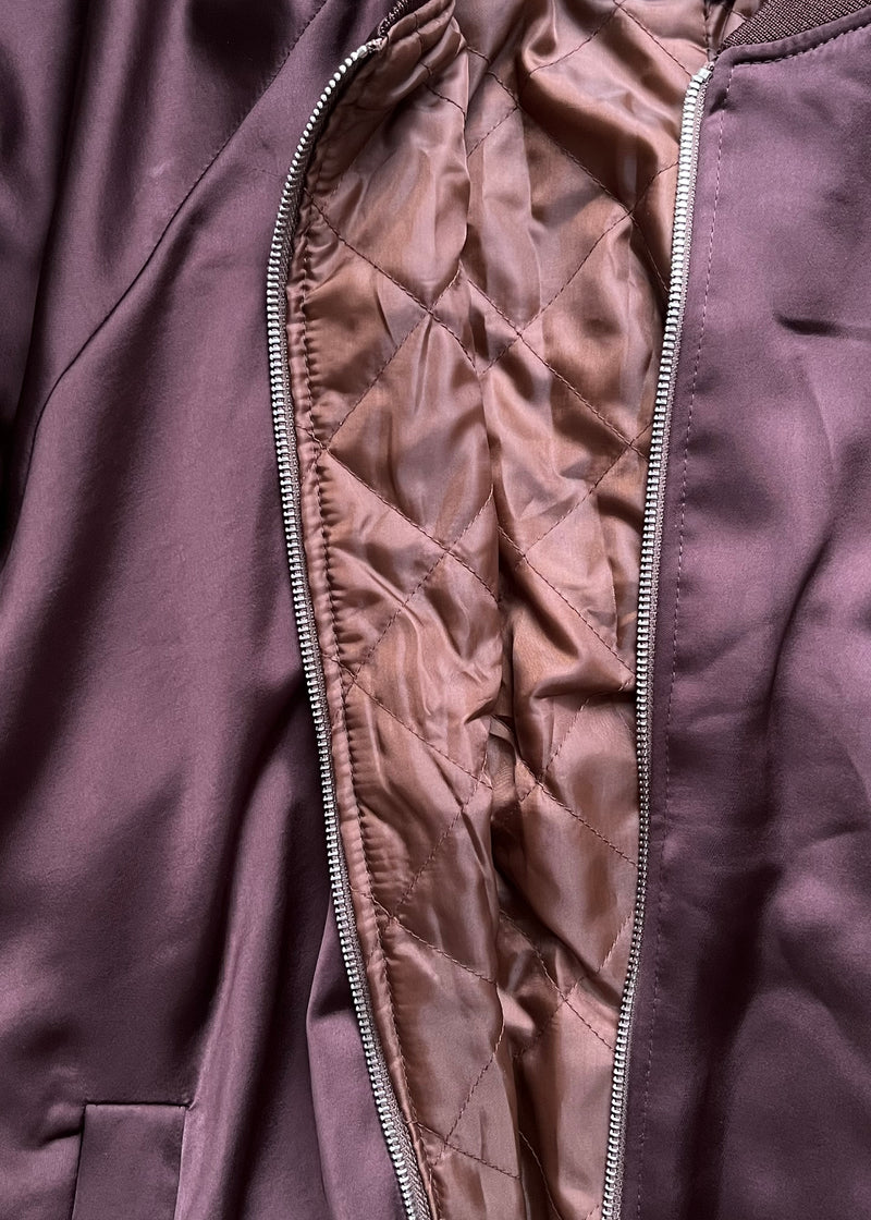 “HAZEL” Silky Bomber