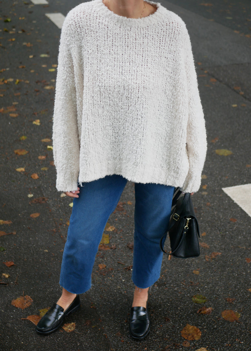 ‘ABY‘ super big knit pullover