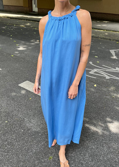 'NECKLACE' Dress blue