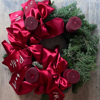 ‘X-MAS BOW’ make it your’s red