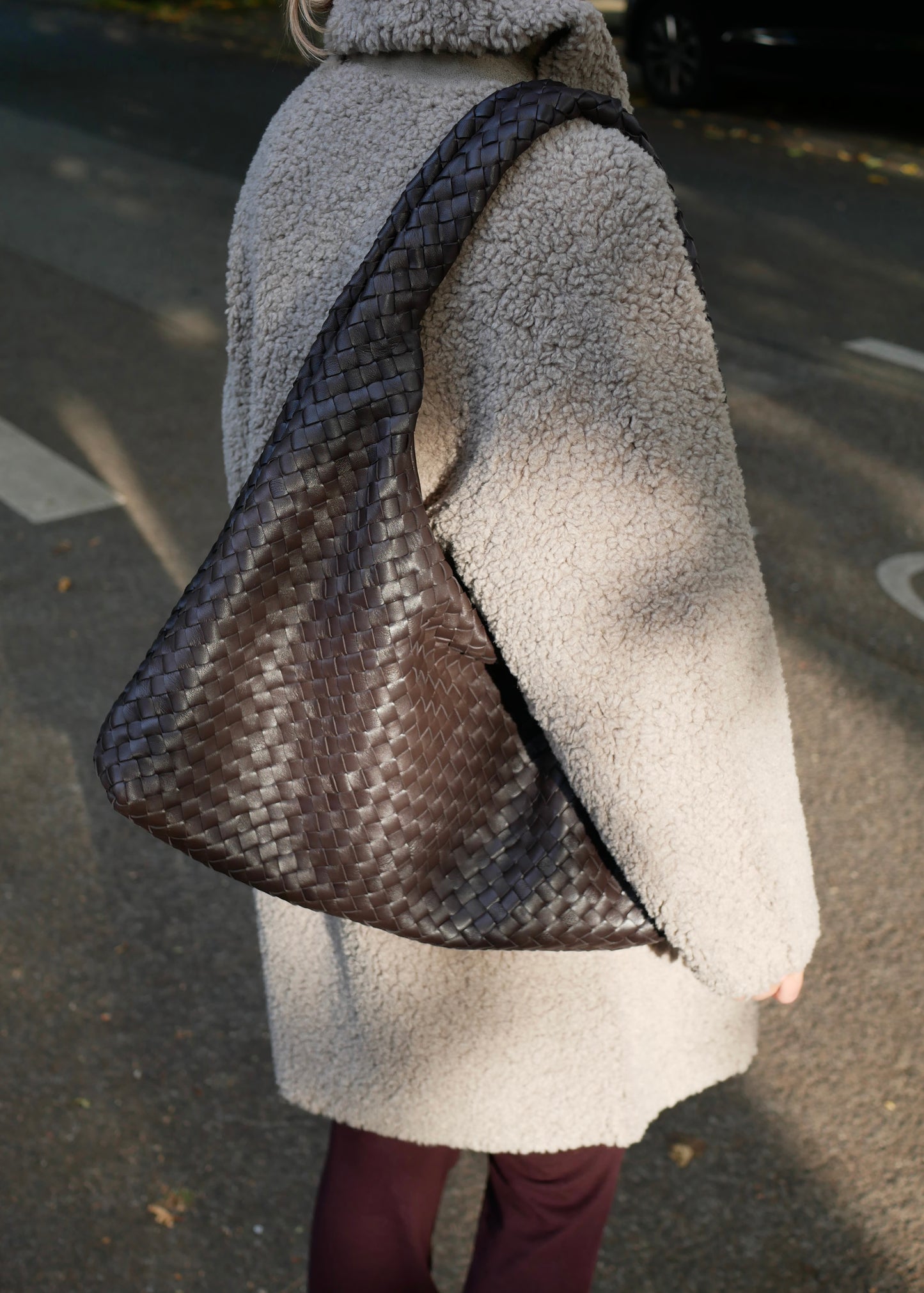 ‘TEDDY’ Coat sand