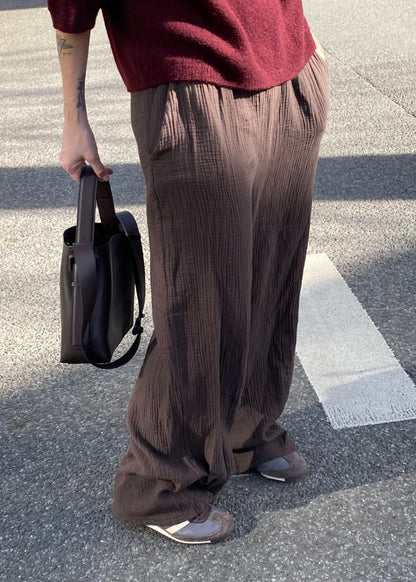 Muslin Pants chocolate