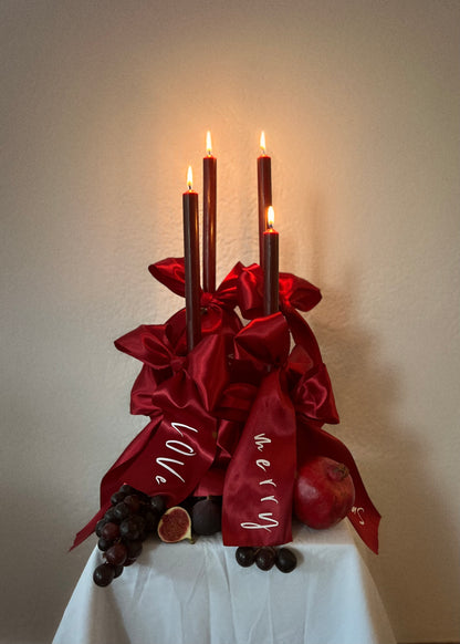 ‘X-MAS BOW’ make it your’s red