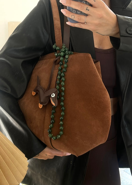 `DACHSHUND` bag accessoire brown