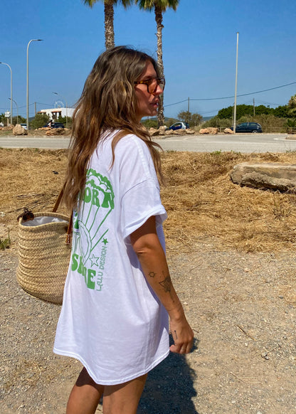‘BORN TO SHINE’ Shirt white