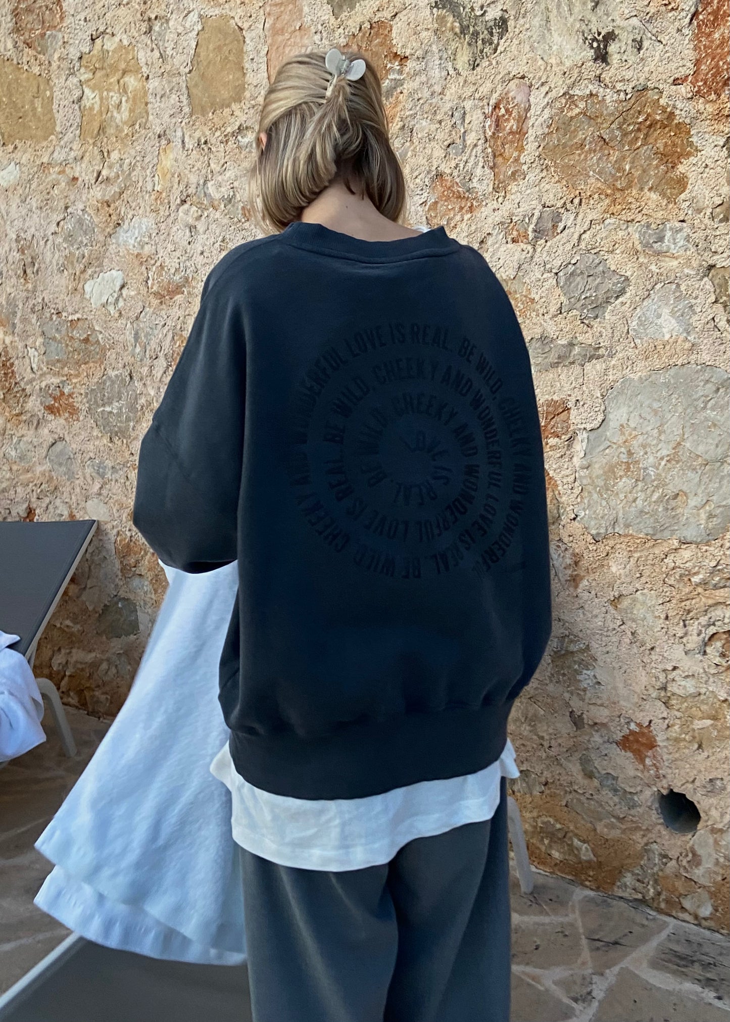 ’GRIFFIN’ Overcut used Sweater antra